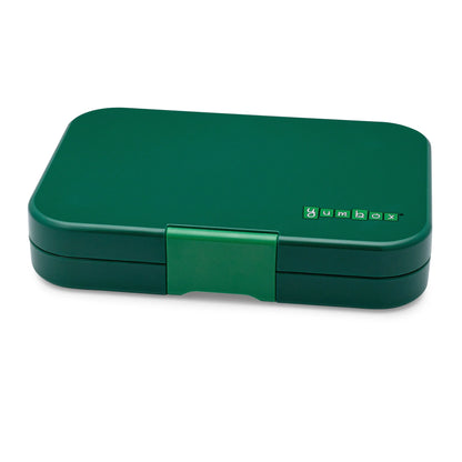 Yumbox Tapas XL Greenwich Green / Green Clear (5 compartimente)