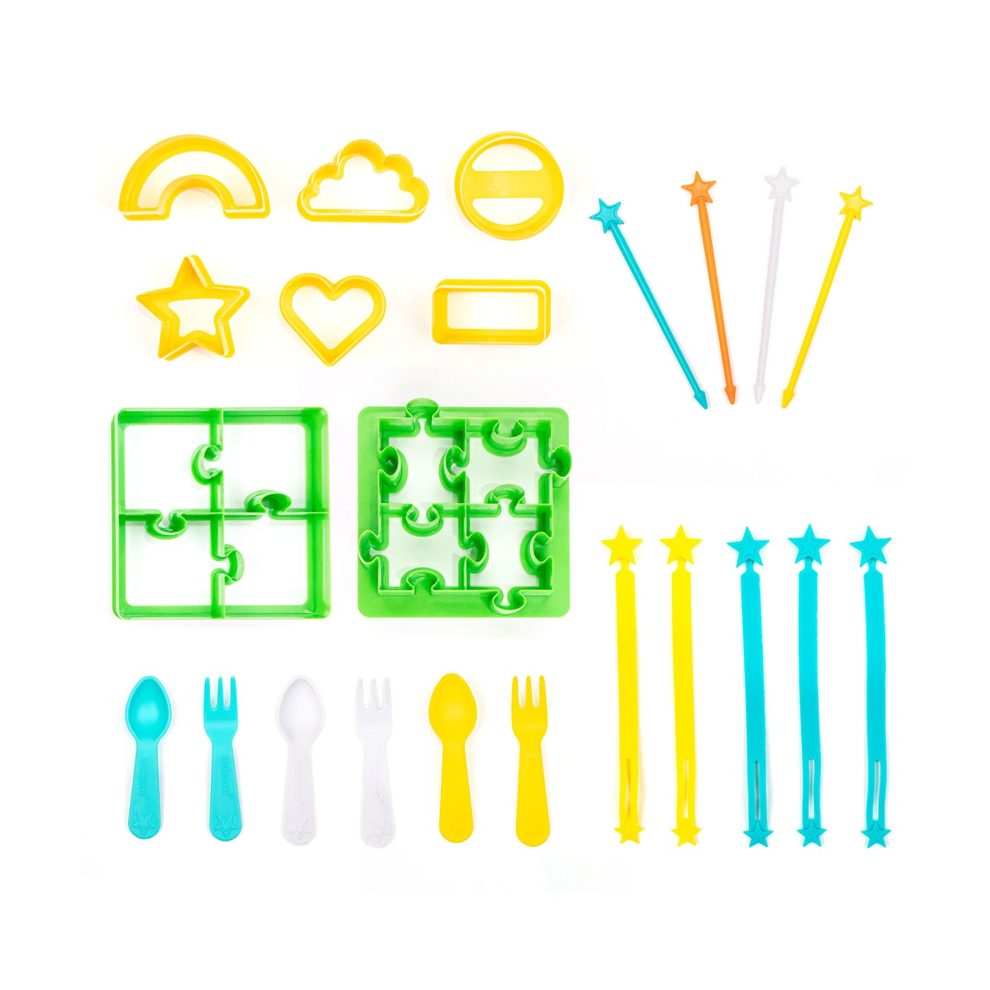 Set de forme pentru sandvișuri cu punch de prânz - Puzzle