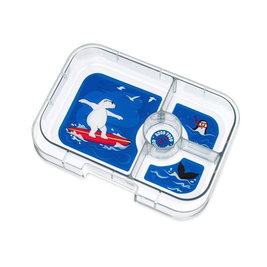 Tavă interioară Yumbox Panino - Urs Polar