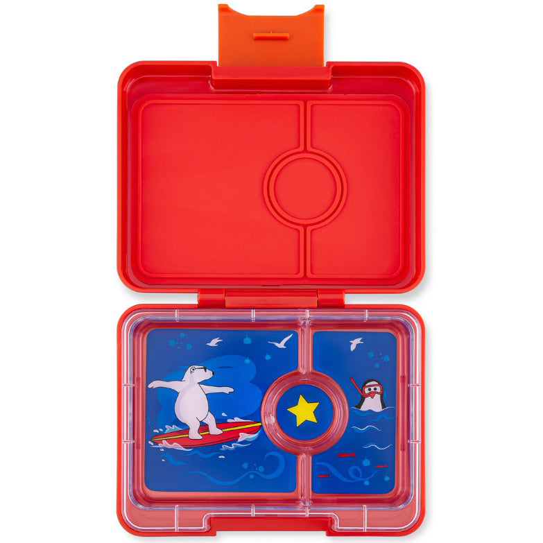 Yumbox Snack Roar Roșu / Urs Polar