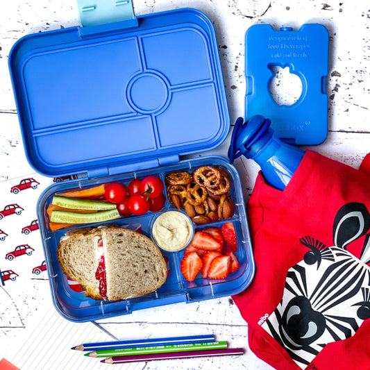 Yumbox Tapas XL Albastru Autentic / Groovy (5 compartimente)