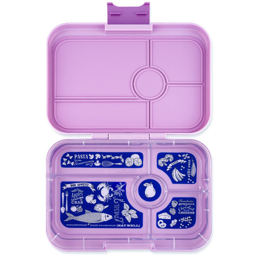 Yumbox Tapas XL Sevilla Purple / Poftă bună (5 compartimente)