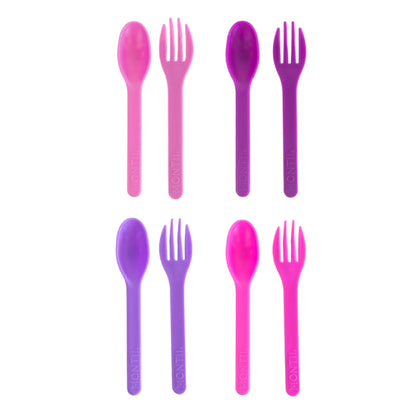 Set furculiță și lingură Montii - Blush (roz)