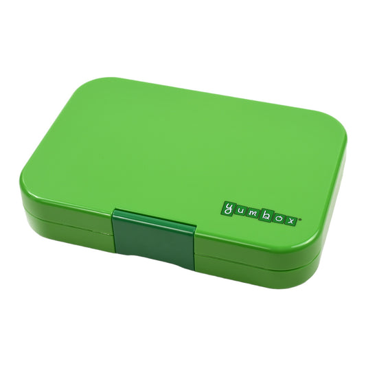 Yumbox Tapas XL Verde Jurassic / Junglă (5 compartimente)