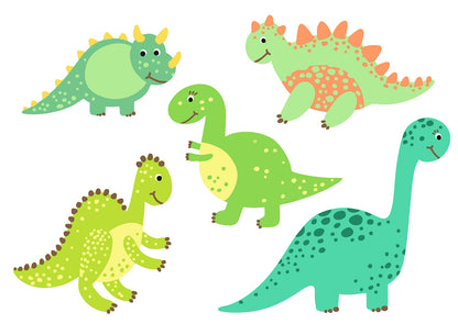 Autocolant impermeabil Jabalou - dinozauri