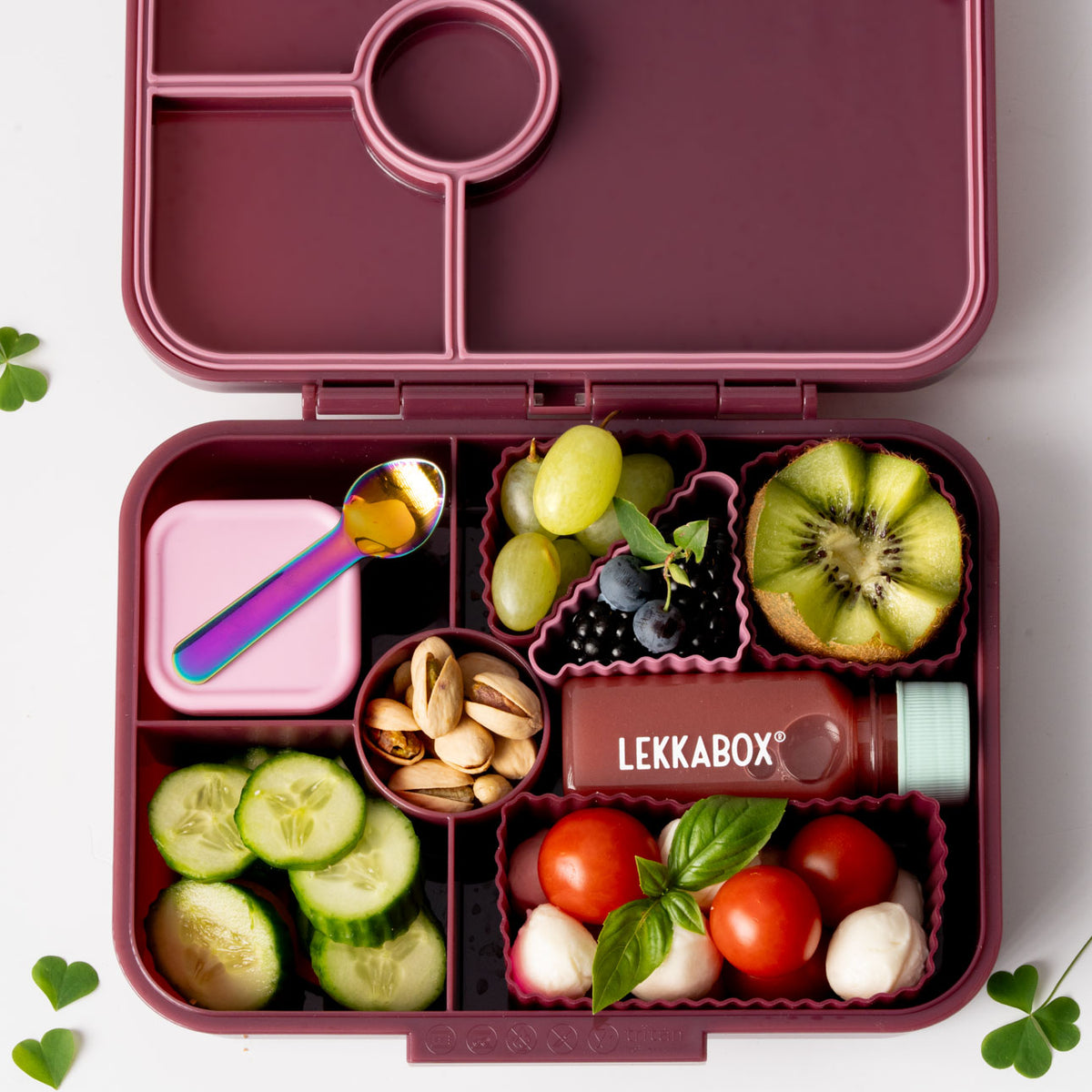 Recipient pentru sosuri Lekkabox Cubis (2 buc.)