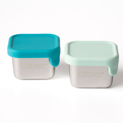 Recipient pentru sosuri Lekkabox Cubis (2 buc.)