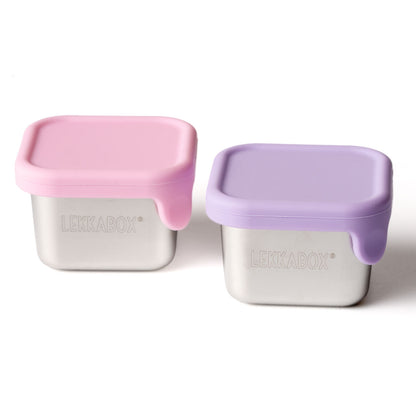 Recipient pentru sosuri Lekkabox Cubis (2 buc.)