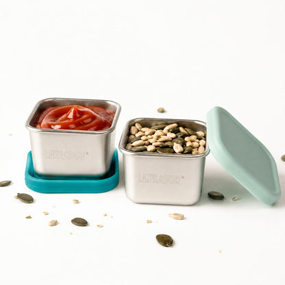 Recipient pentru sosuri Lekkabox Cubis (2 buc.)