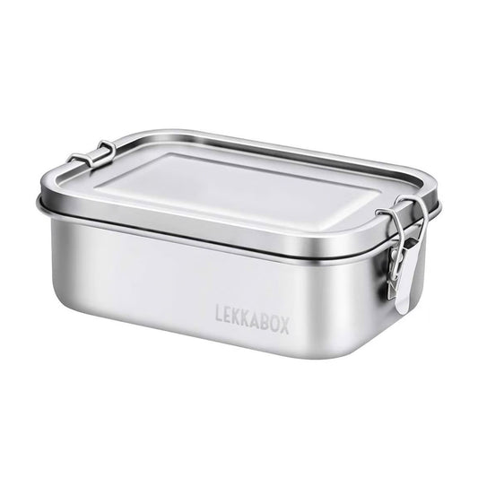Lekkabox Safe 1000 ml - cutie de prânz din oțel inoxidabil