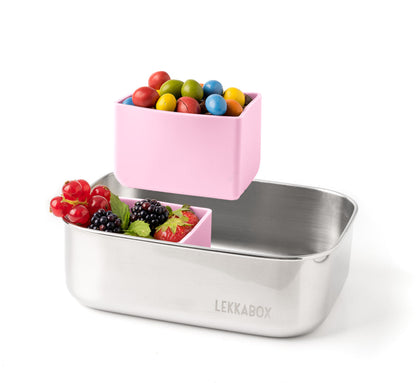Forme din silicon Lekkabox Base (2 buc.) - diverse culori