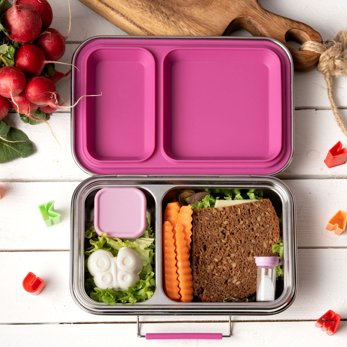 Recipient pentru sosuri Lekkabox Cubis (2 buc.)