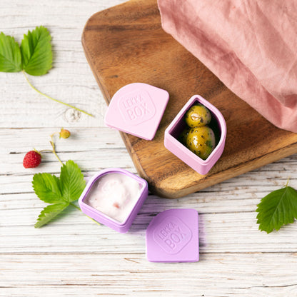 Set recipiente din silicon Mini Dippies (2 buc.) – diverse culori