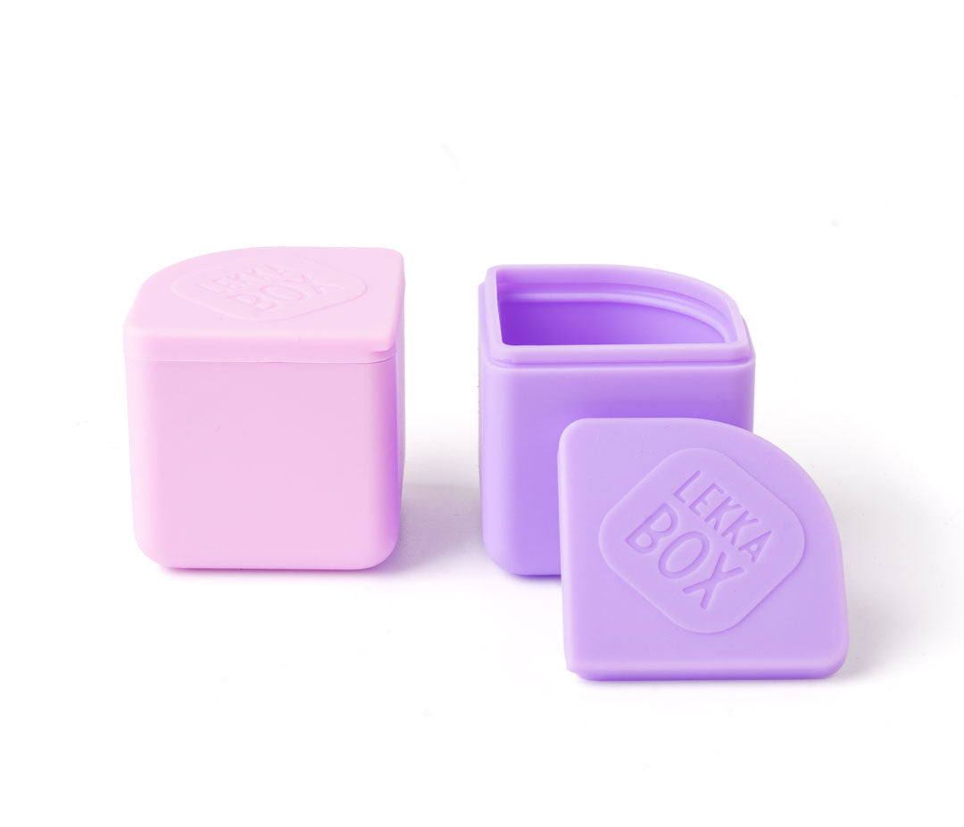 Mini Dippies szilikon tégely szett (2 db) – több színben
