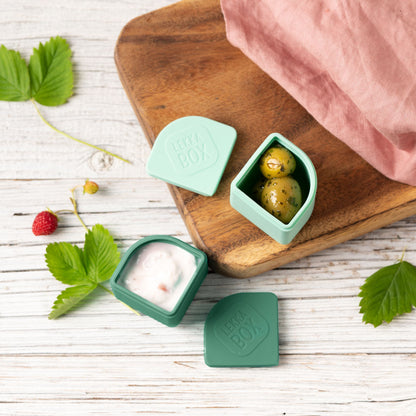 Set recipiente din silicon Mini Dippies (2 buc.) – diverse culori