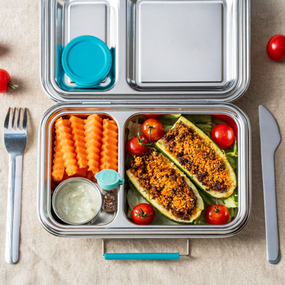 Set de tacâmuri Lekkabox Pocket cu husă