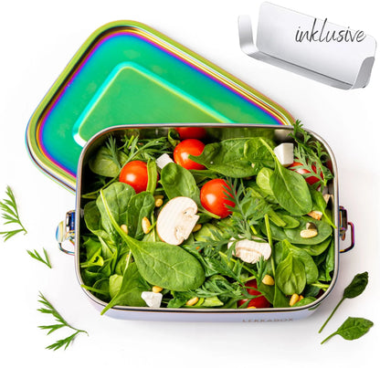 Lekkabox Rainbow Safe 1000 ml - lunchbox din oțel inoxidabil