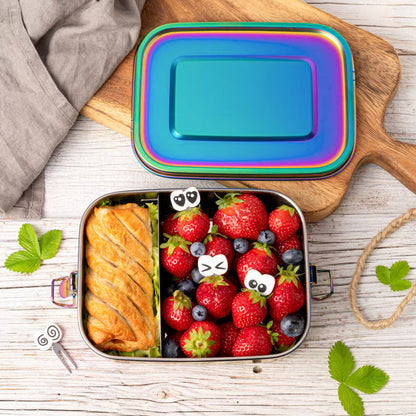Lekkabox Rainbow Safe 1000 ml - lunchbox din oțel inoxidabil