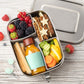 Lekkabox Safe 1000 ml - cutie de prânz din oțel inoxidabil