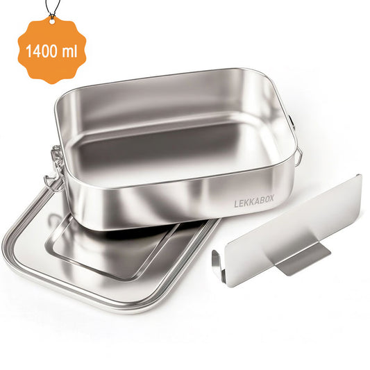 Lekkabox Safe 1400 ml - lunchbox din oțel inoxidabil