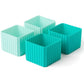 Set cuburi din silicon Lekkabox (4 buc.) - în mai multe culori