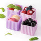 Set cuburi din silicon Lekkabox (4 buc.) - în mai multe culori