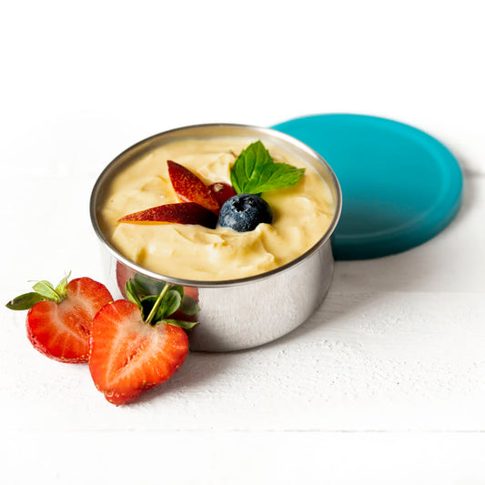 Lekkabox Tin 180 ml - recipient pentru sosuri din oțel inoxidabil