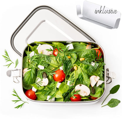 Lunchbox din oțel inoxidabil Lekkabox Safe 1000 ml