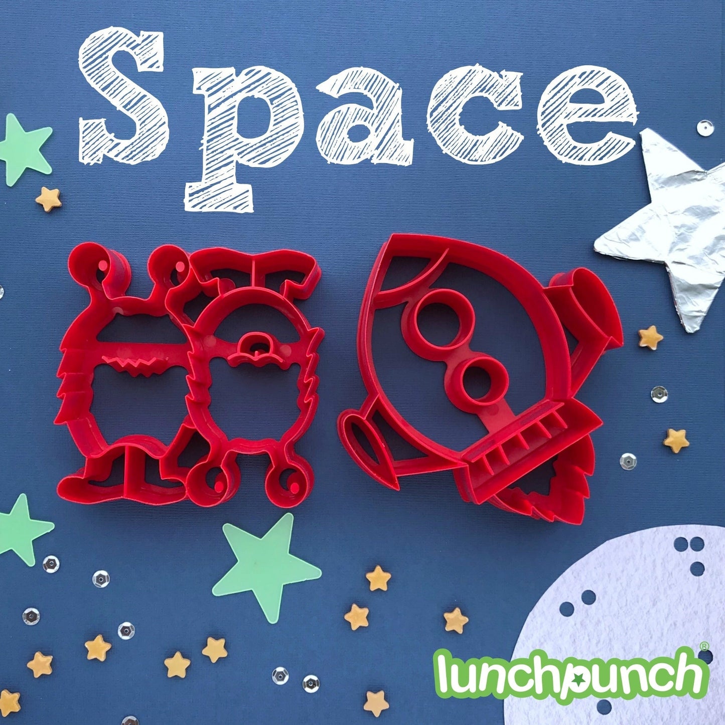 Formă pentru sandvișuri Lunch Punch - Navă spațială
