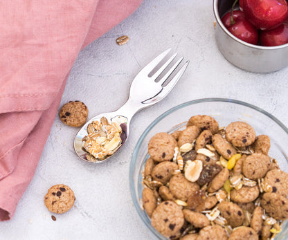 Lingură-furculiță din oțel inoxidabil