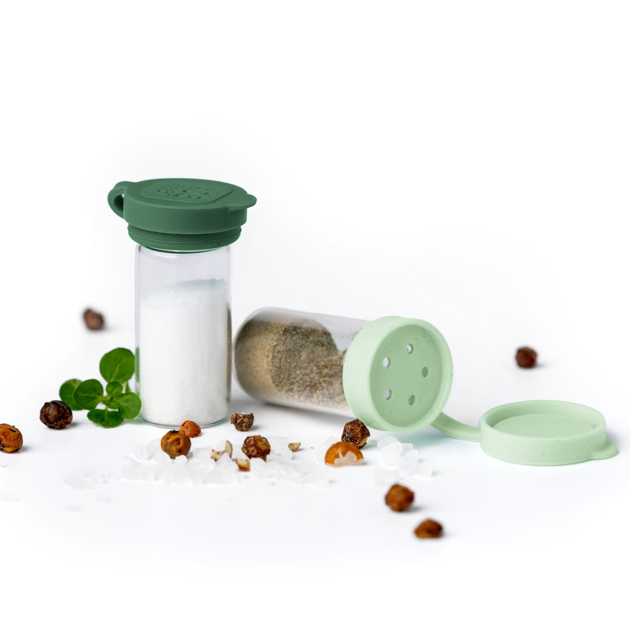 Lekkabox Salty - Mini solniță din sticlă (diverse culori)