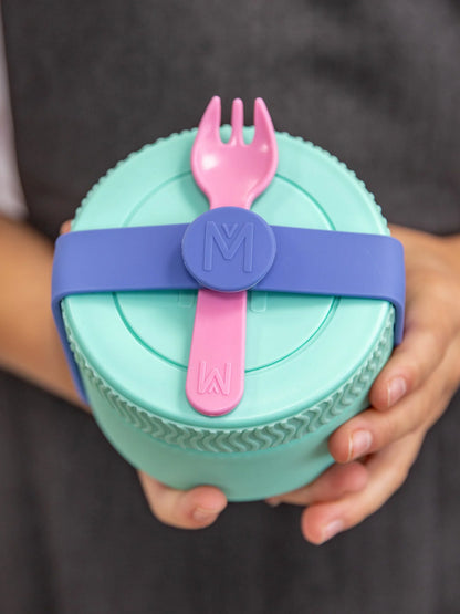 Set linguri și furculițe Montii - diverse culori