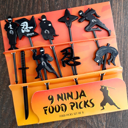 9 mini bețișoare - Ninja