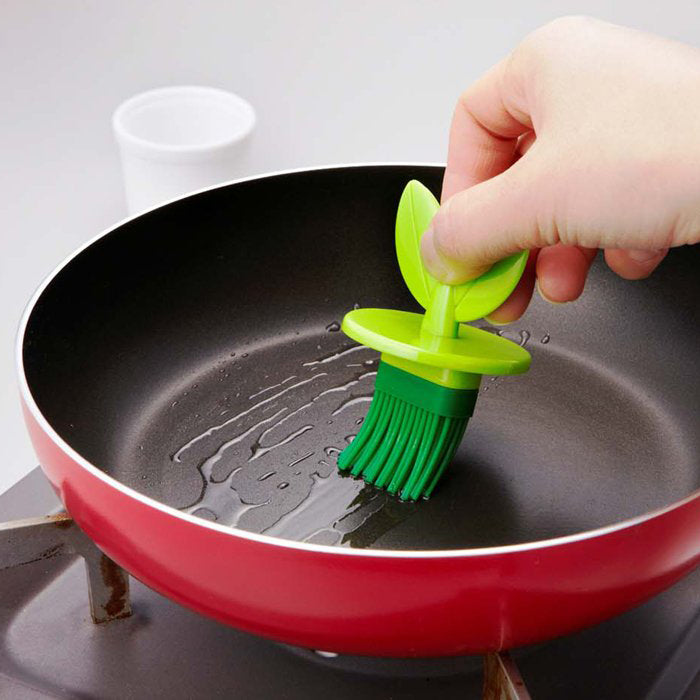 Levél formájú szilikon ecset