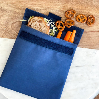 Ambalaj pentru sandviș Yumbox Pochette - Albastru închis
