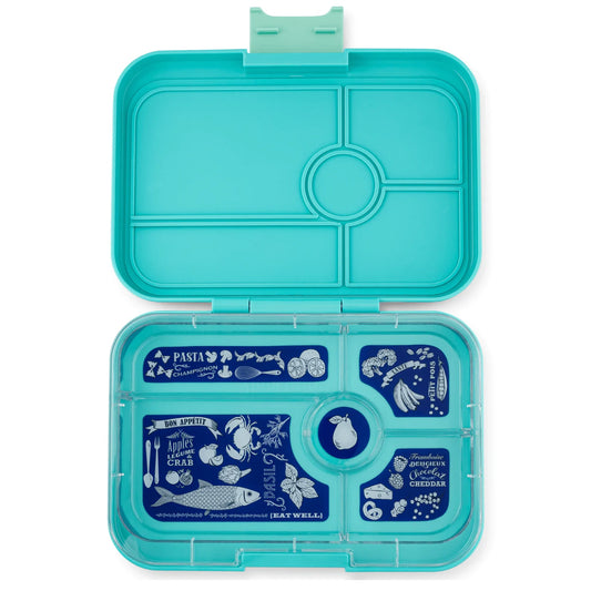 Yumbox Tapas XL Antibes blue / Bon appetit (5 compartimente)