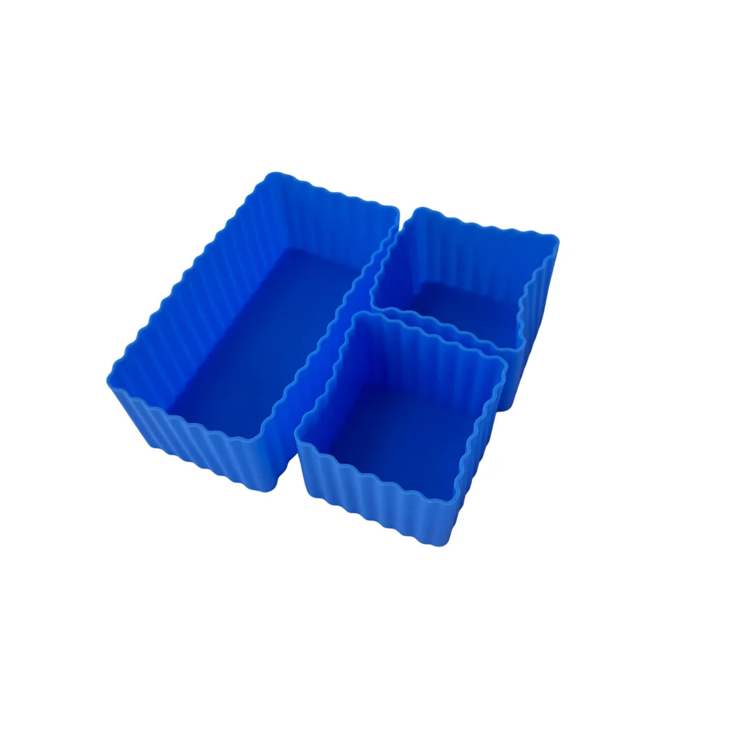 Forme din silicon Yumbox (3 buc.) – diverse culori