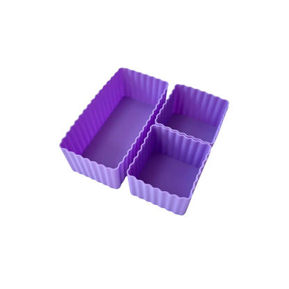 Forme din silicon Yumbox (3 buc.) – diverse culori