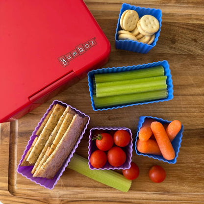 Forme din silicon Yumbox (3 buc.) – diverse culori
