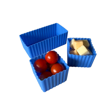 Forme din silicon Yumbox (3 buc.) – diverse culori