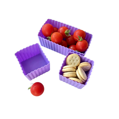 Forme din silicon Yumbox (3 buc.) – diverse culori