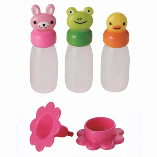 Tuburi mini cu animale (3 buc.)