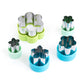 Cutter pentru fructe - Flori (5 buc.)