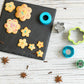 Cutter pentru fructe - Flori (5 buc.)
