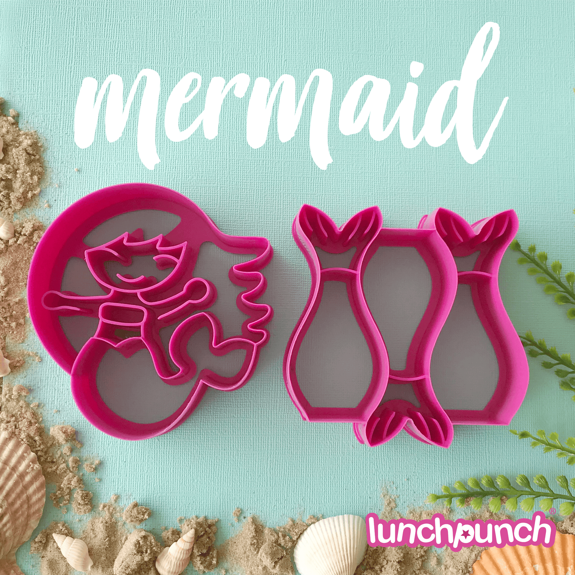 Lunch Punch szendvicsforma Hableány - uzsonnasdobozom.hu