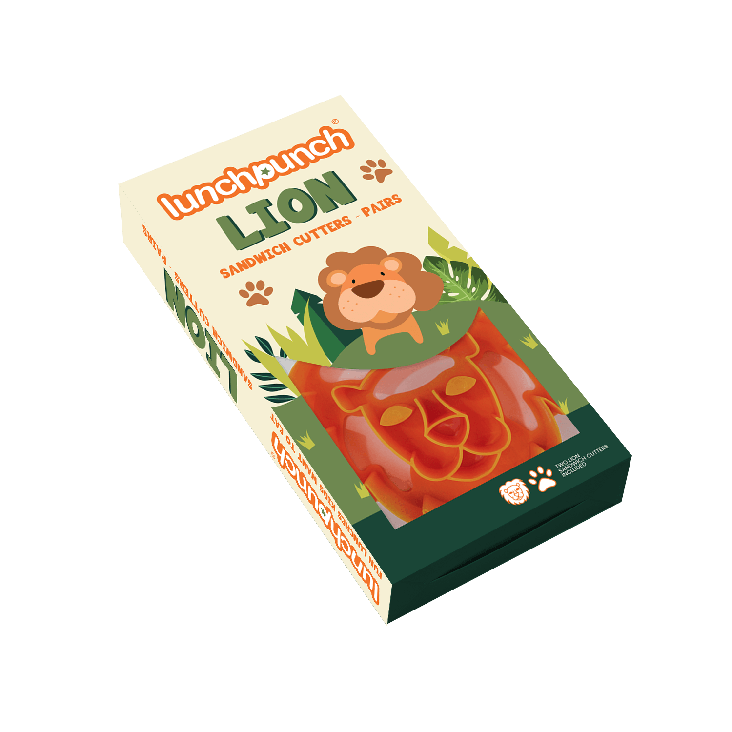 Lunch Punch szendvicsforma Oroszlán - uzsonnasdobozom.hu